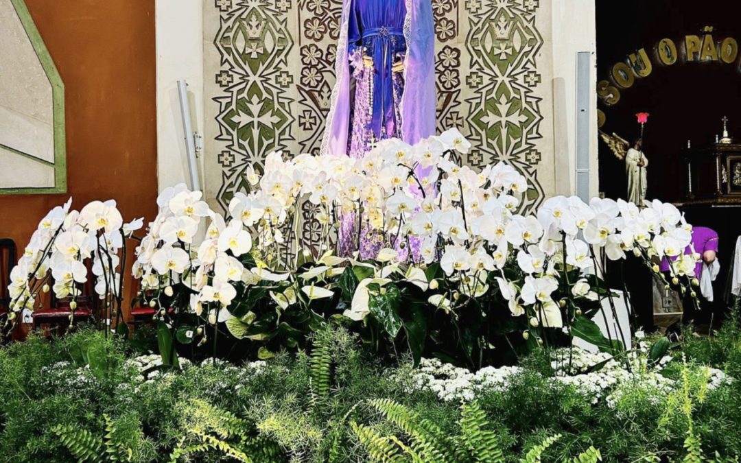 Cidade: Dia da Padroeira tem terço, missa, procissão e quermesse