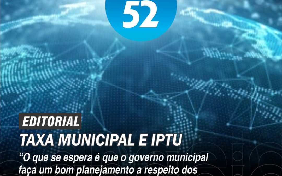EDITORIAL: Taxa municipal e IPTU