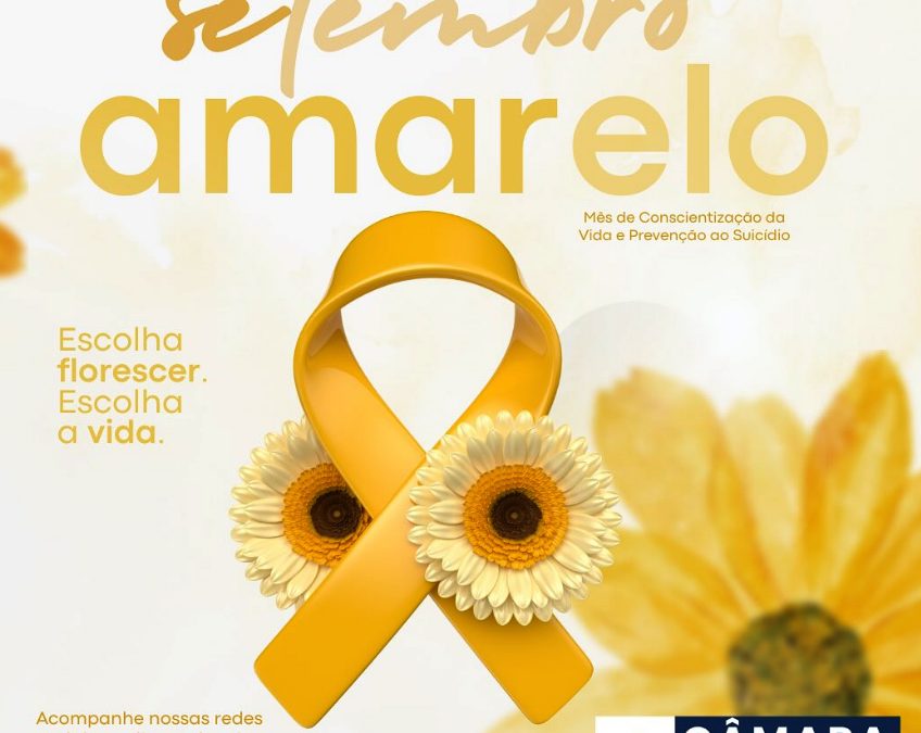 Política: Legislativo adere à campanha Setembro Amarelo