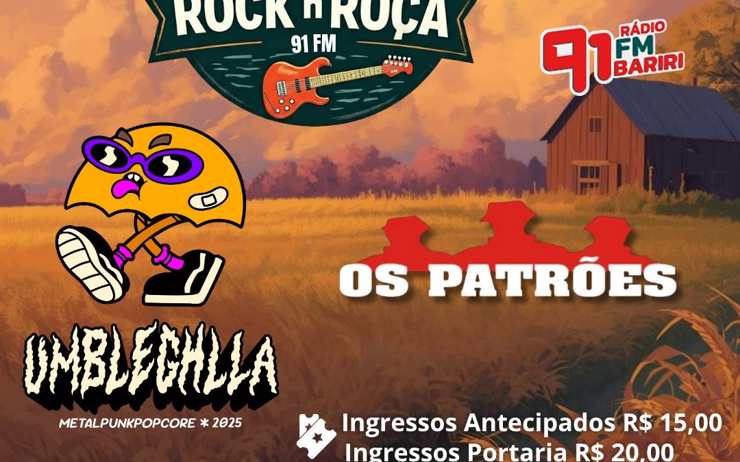 Cidade: Programa Rock’n Roça comemora 5 anos com evento musical em Bariri