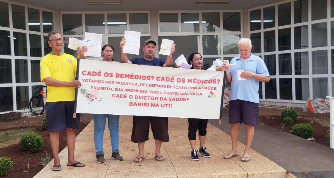 Cidade: Munícipes reclamam da falta de remédios e de médicos