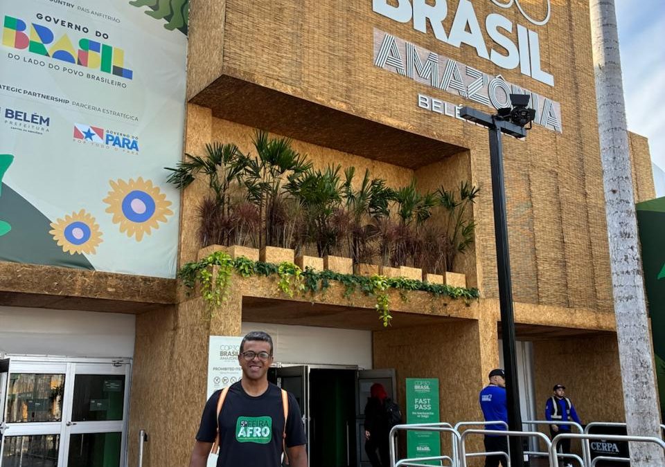 Política: Presidente da Quilombo participa da COP 30 em Belém do Pará