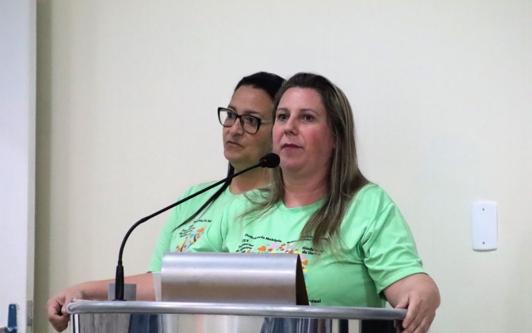 Política: Na Câmara, representantes da Apae solicitam recursos de emendas