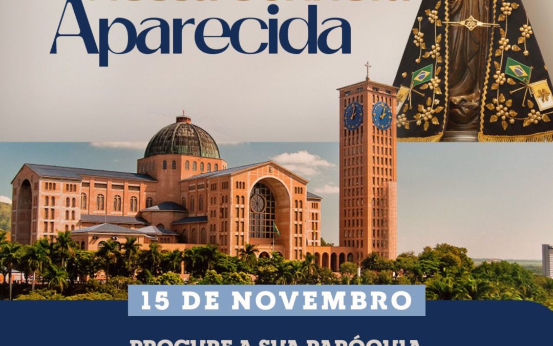 Peregrinação diocesana ao Santuário de Aparecida é neste sábado
