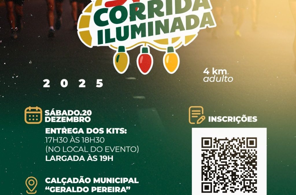Região: Boraceia abre inscrições para a 1ª Corrida Iluminada