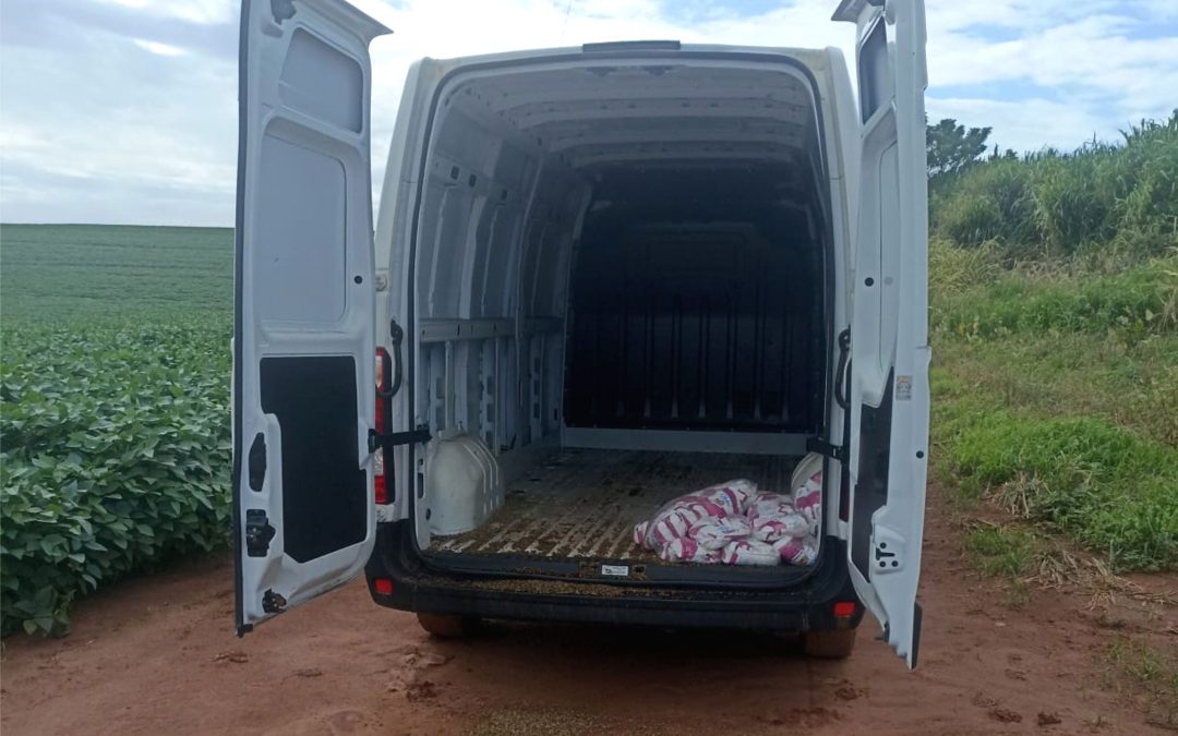 Policial: PM localiza van furtada de torrefação