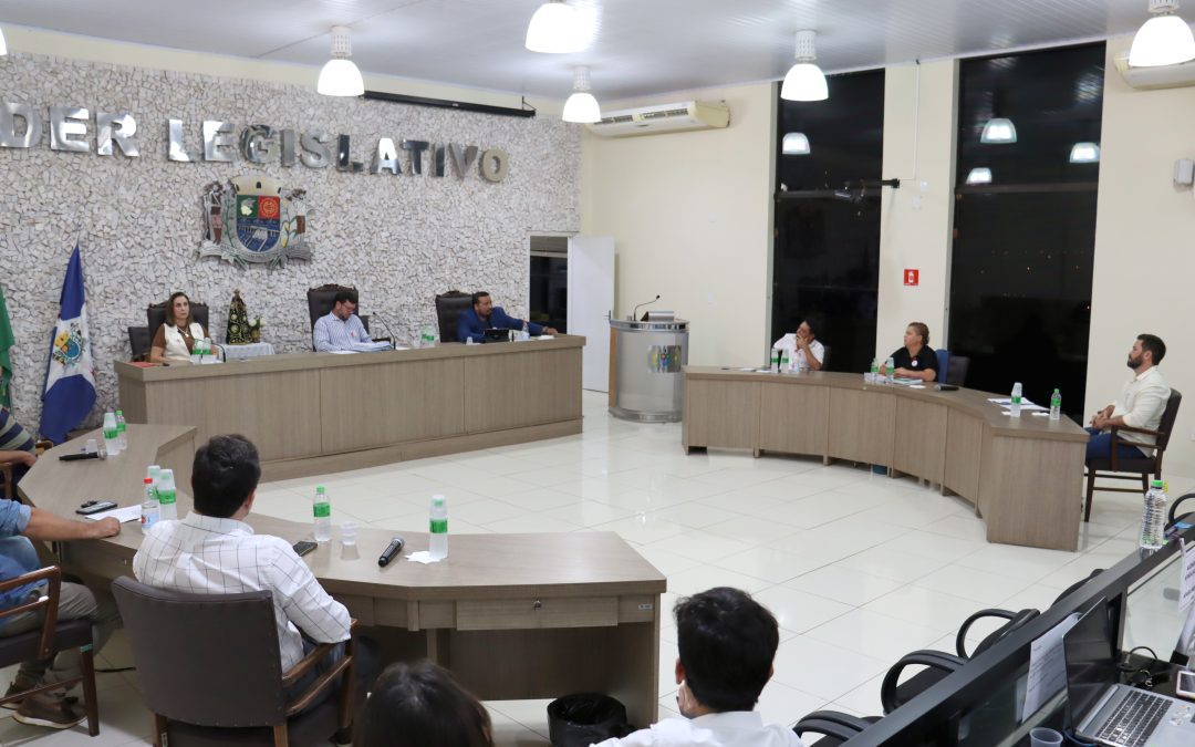 Prefeito envia 12 novos projetos na primeira sessão de 2026