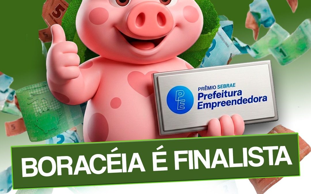 Região: Boraceia é finalista do 13º prêmio Sebrae Prefeitura Empreendedora