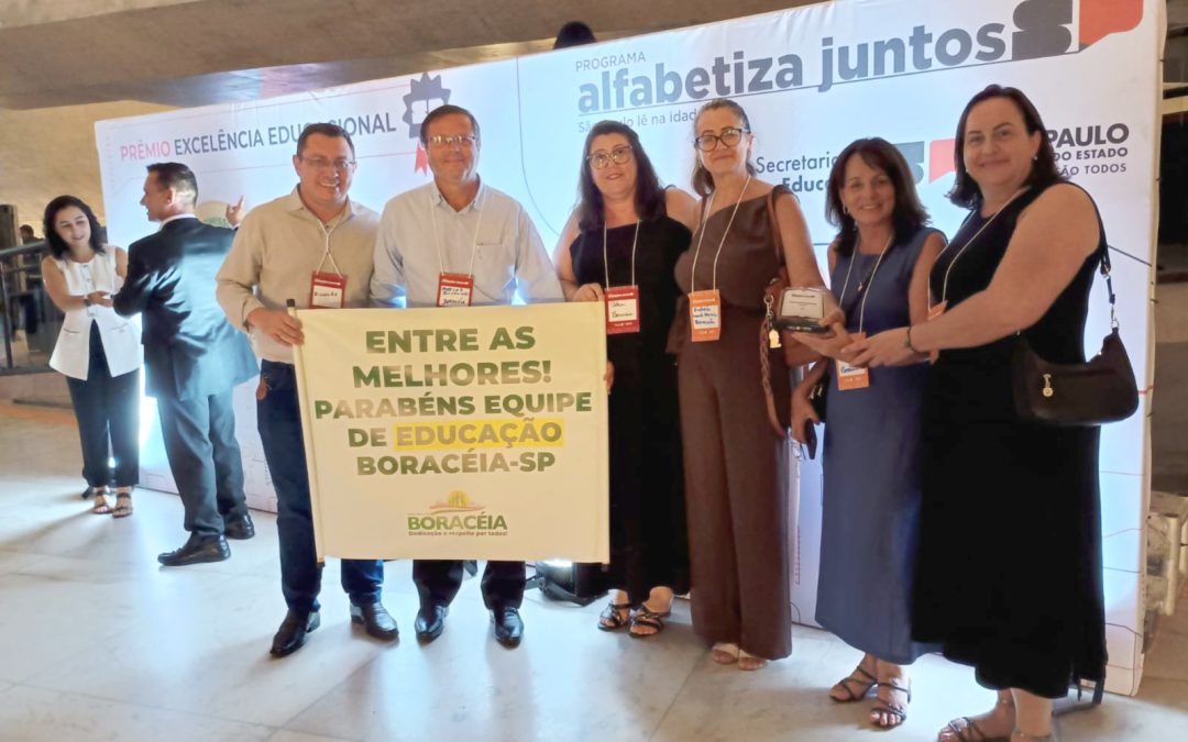 Região: Boraceia recebe prêmio estadual por desempenho em alfabetização