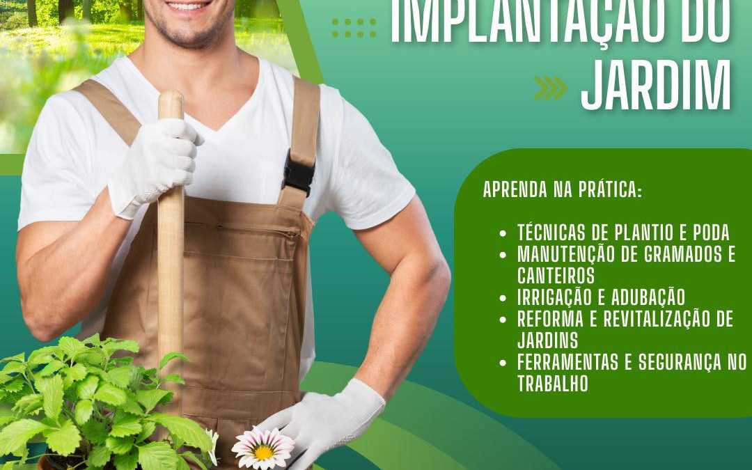 Cidade: Bariri abre inscrições para curso de jardinagem