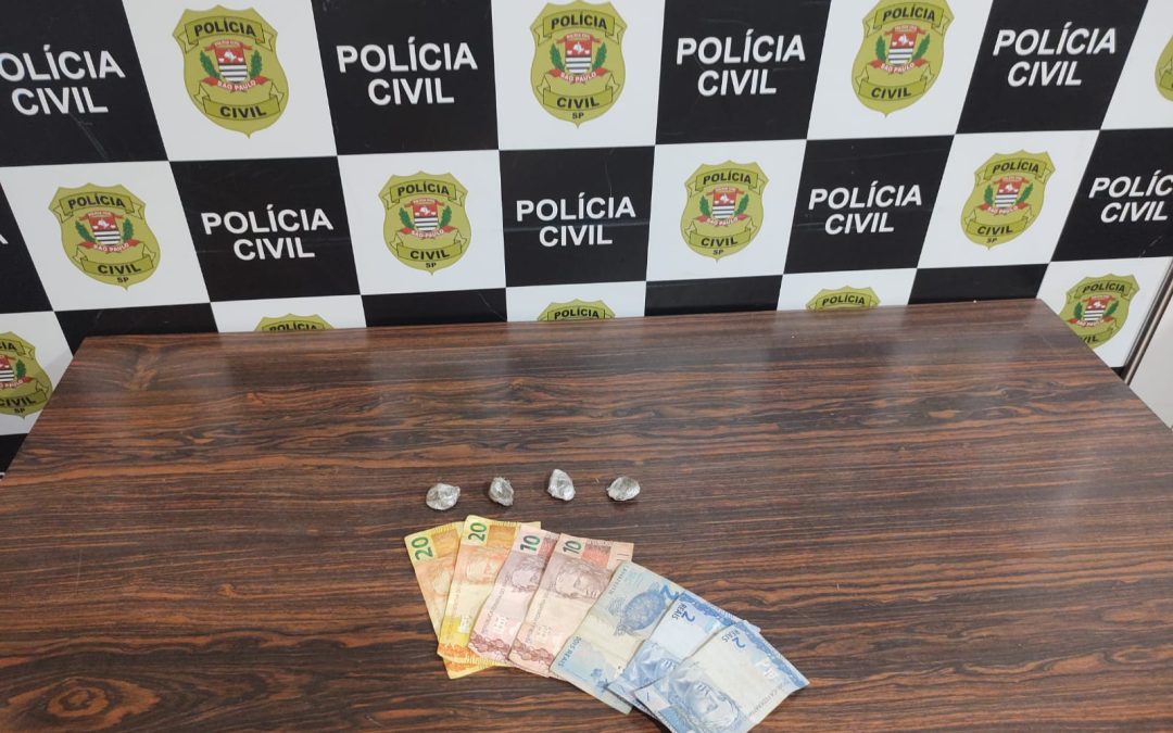 Polícia Civil prende suspeito por tráfico de drogas em Bariri