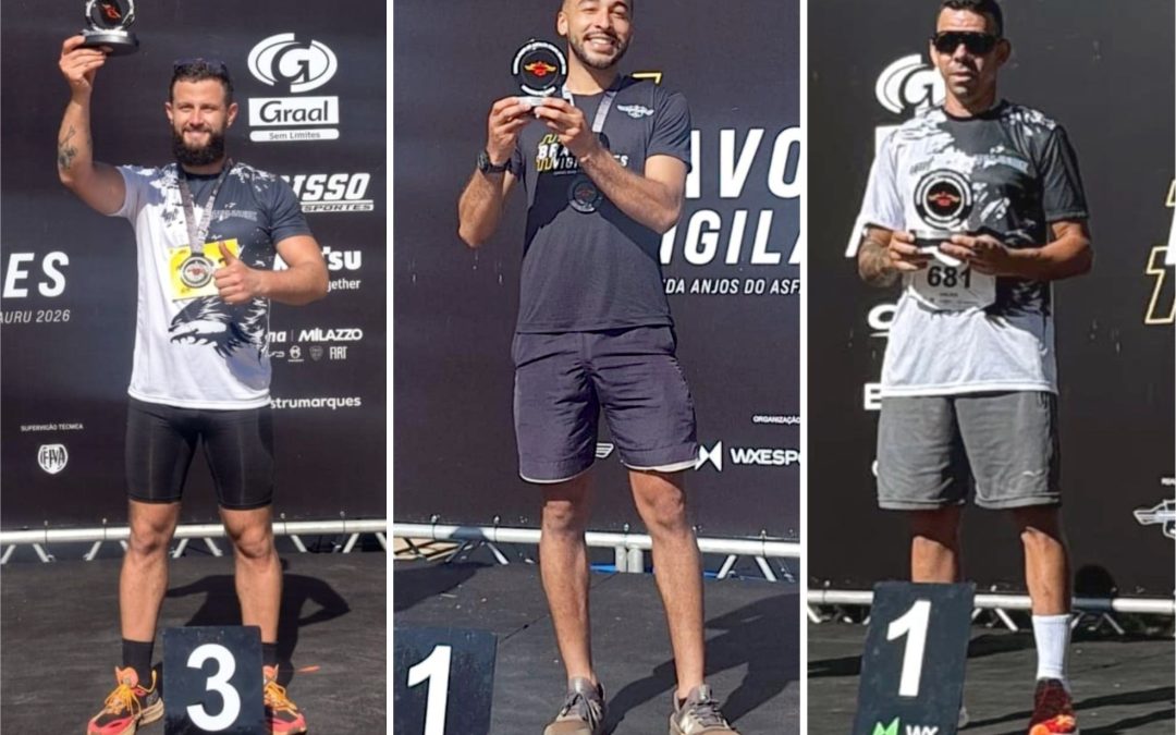 Esporte: Equipe Avalanche faz bonito em corrida Bravos Vigilantes em Bauru