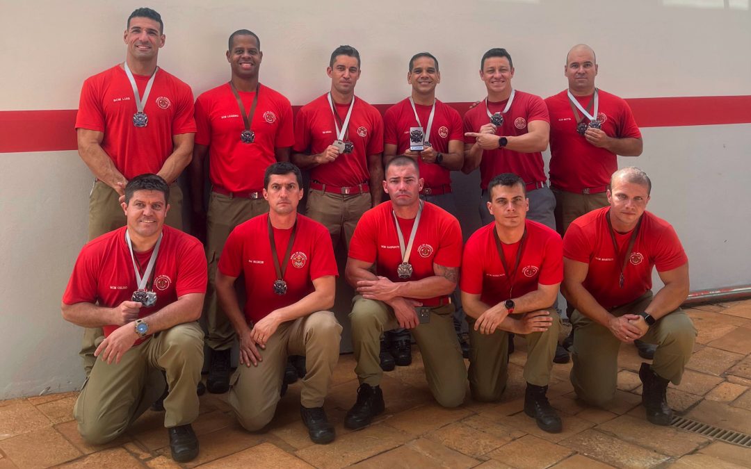 Região: Bombeiros de Bariri conquistam 2º lugar geral em olimpíada regional