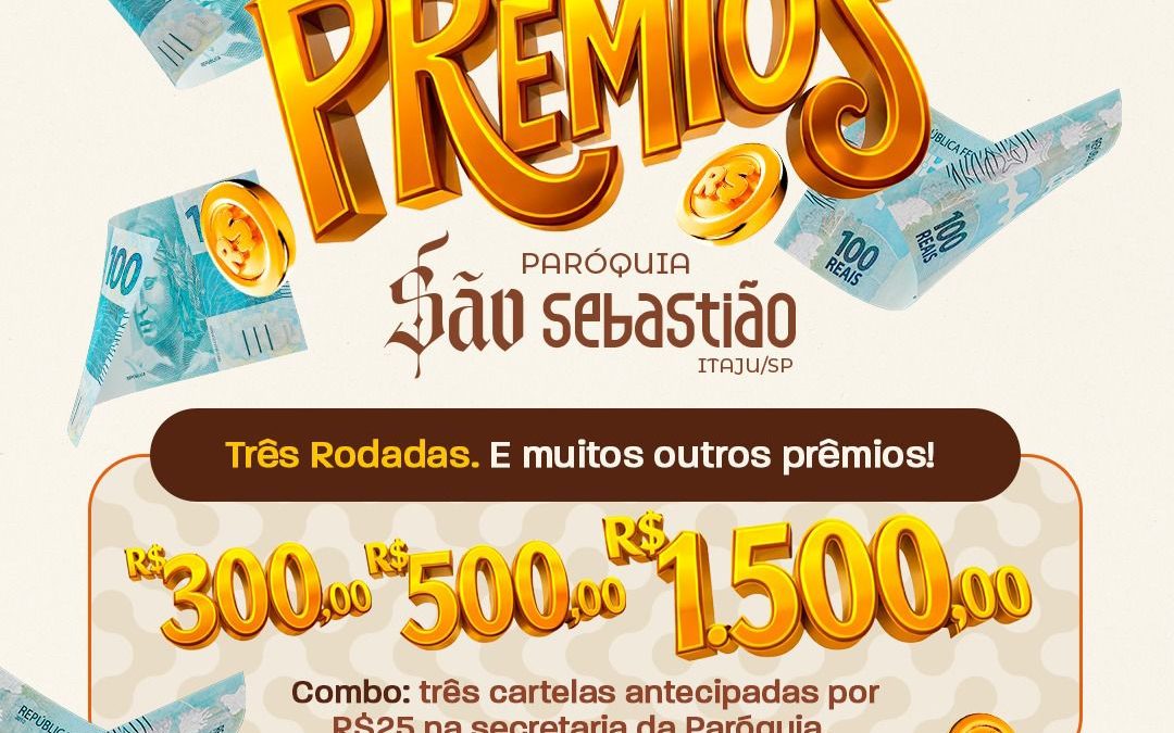 Região: Paróquia São Sebastião de Itaju realiza Show de Prêmios