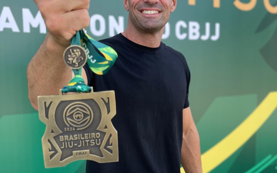 Esporte: Bombeiro e atleta de Bariri conquista 3º lugar no Brasileiro de jiu-jítsu