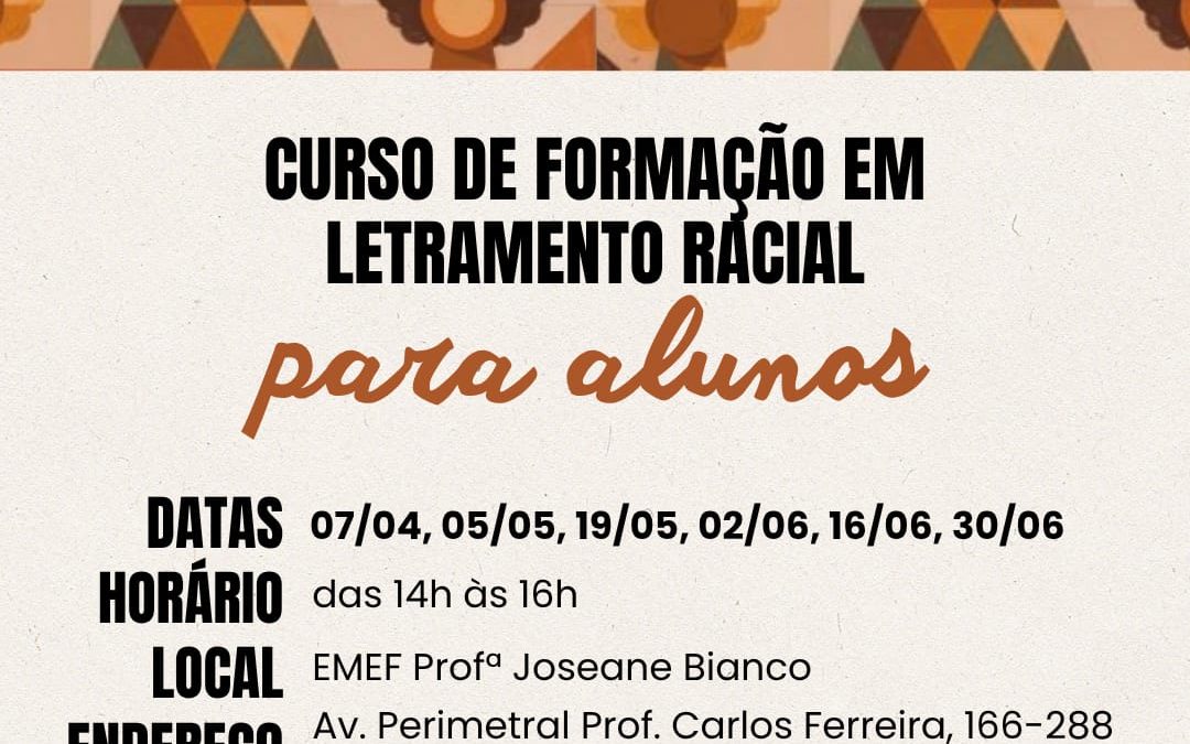 Cidade: Associação Quilombo promove curso de Letramento Racial em Bariri
