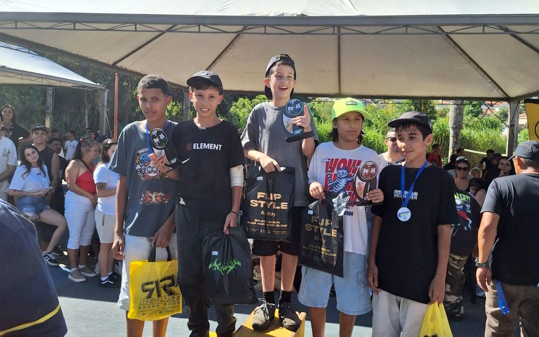 Esporte: Baririense Arthur Budin é destaque no Circuito Paulista de Skate