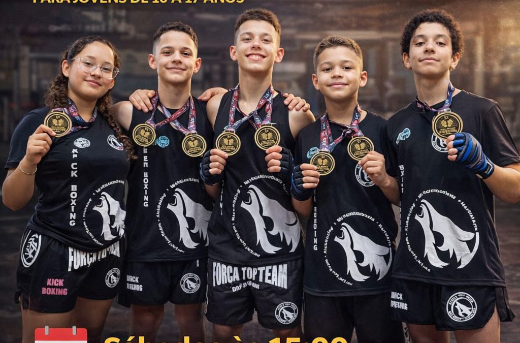 Esporte: Equipe Força Top Team retoma projeto social de Kickboxing