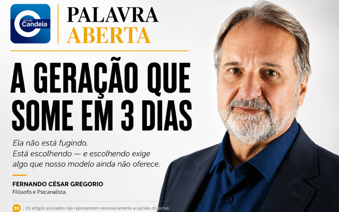 Palavra Aberta – A Geração que some em 3 dias