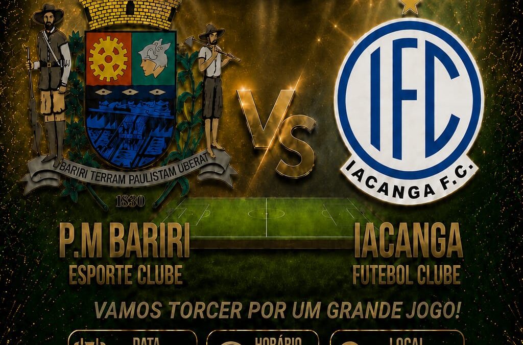 Esporte: Bariri joga em casa pela Copa Amizade