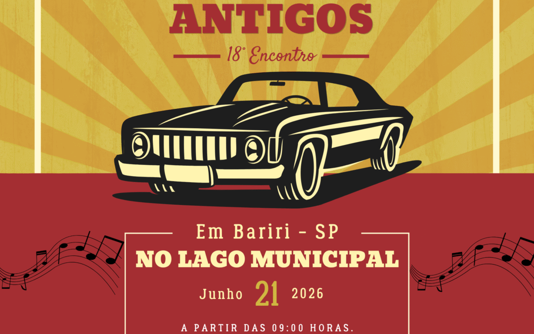 Cidade: Encontro de Carros Antigos movimenta Bariri neste domingo