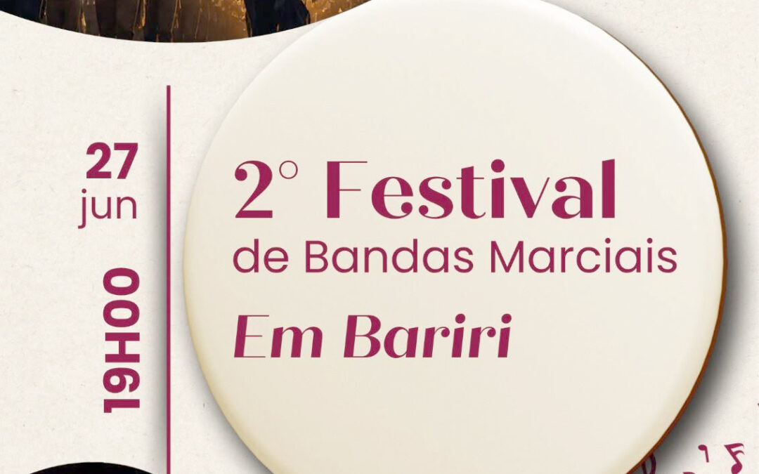 Cultura: Sete agremiações se apresentam no Festival de Bandas em Bariri
