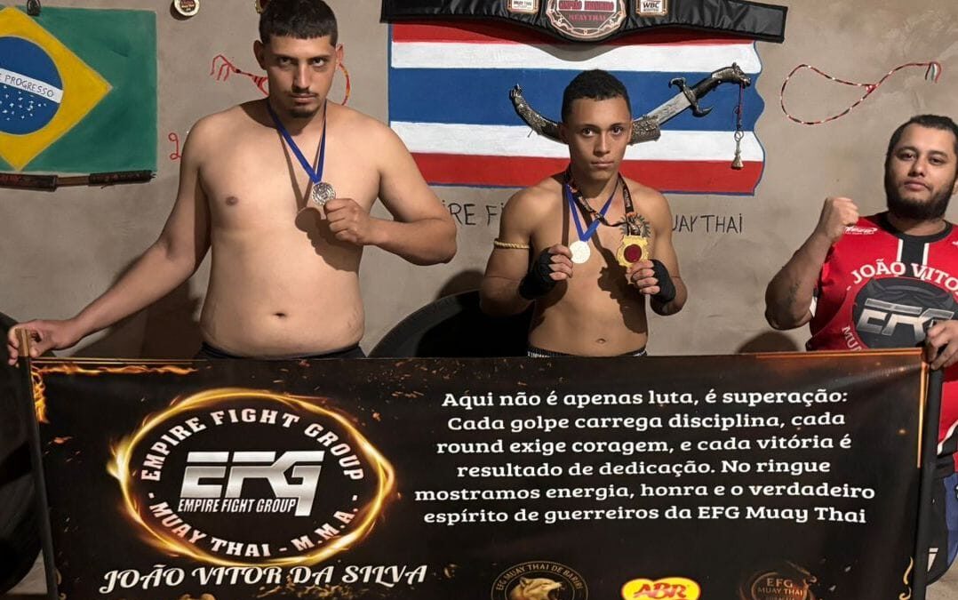 Esporte: Atletas de Bariri participam de competição de Muay Thai