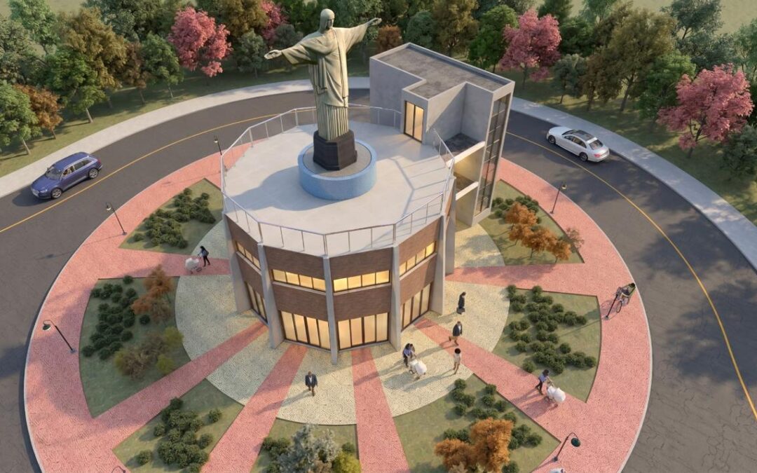 Mirante do Cristo será o novo marco turístico de Boraceia