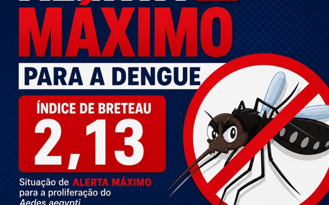 Saúde: Índice de Breteau de 2,13 coloca Bariri em alerta máximo contra a dengue