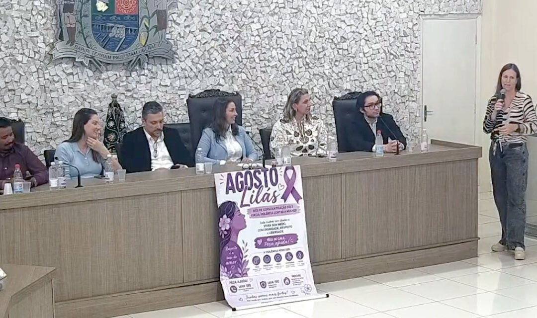 Política: Câmara realiza Conferência da Mulher no encerramento do Agosto Lilás