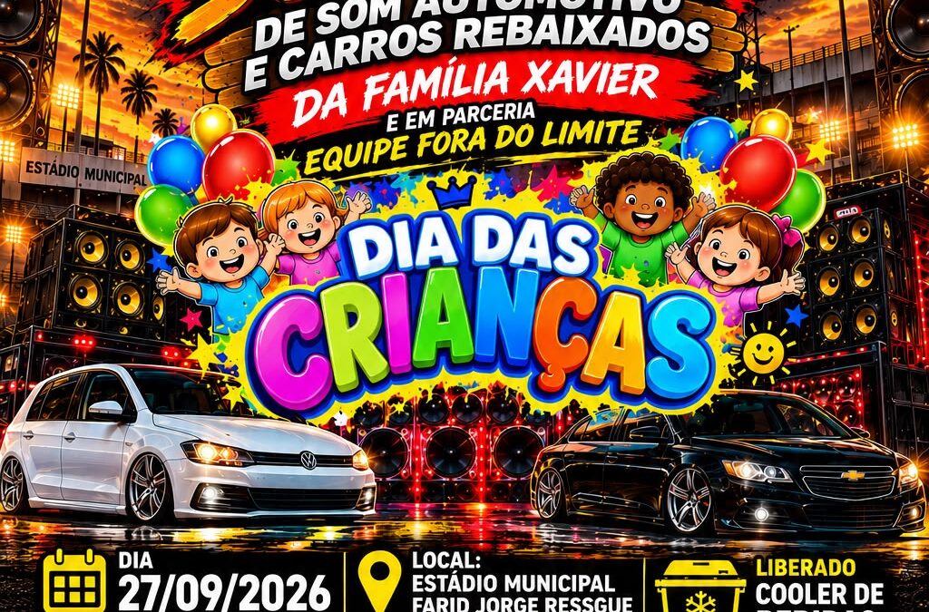 Cidade: Evento solidário reúne som automotivo e carros rebaixados