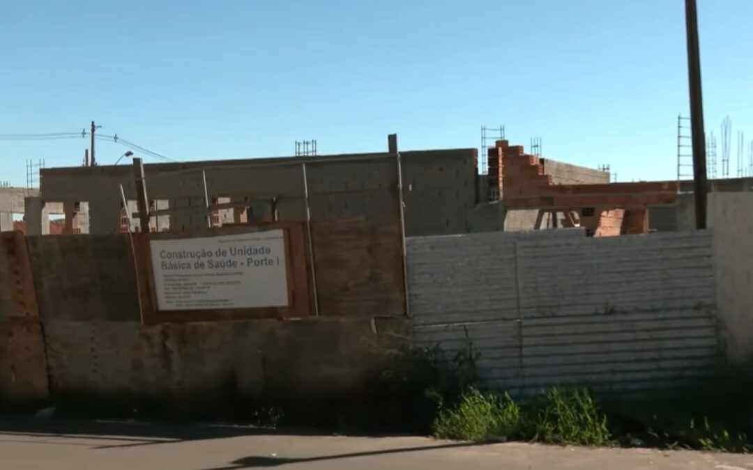 Saúde: Prefeitura deve rescindir com empresa que constrói UBS
